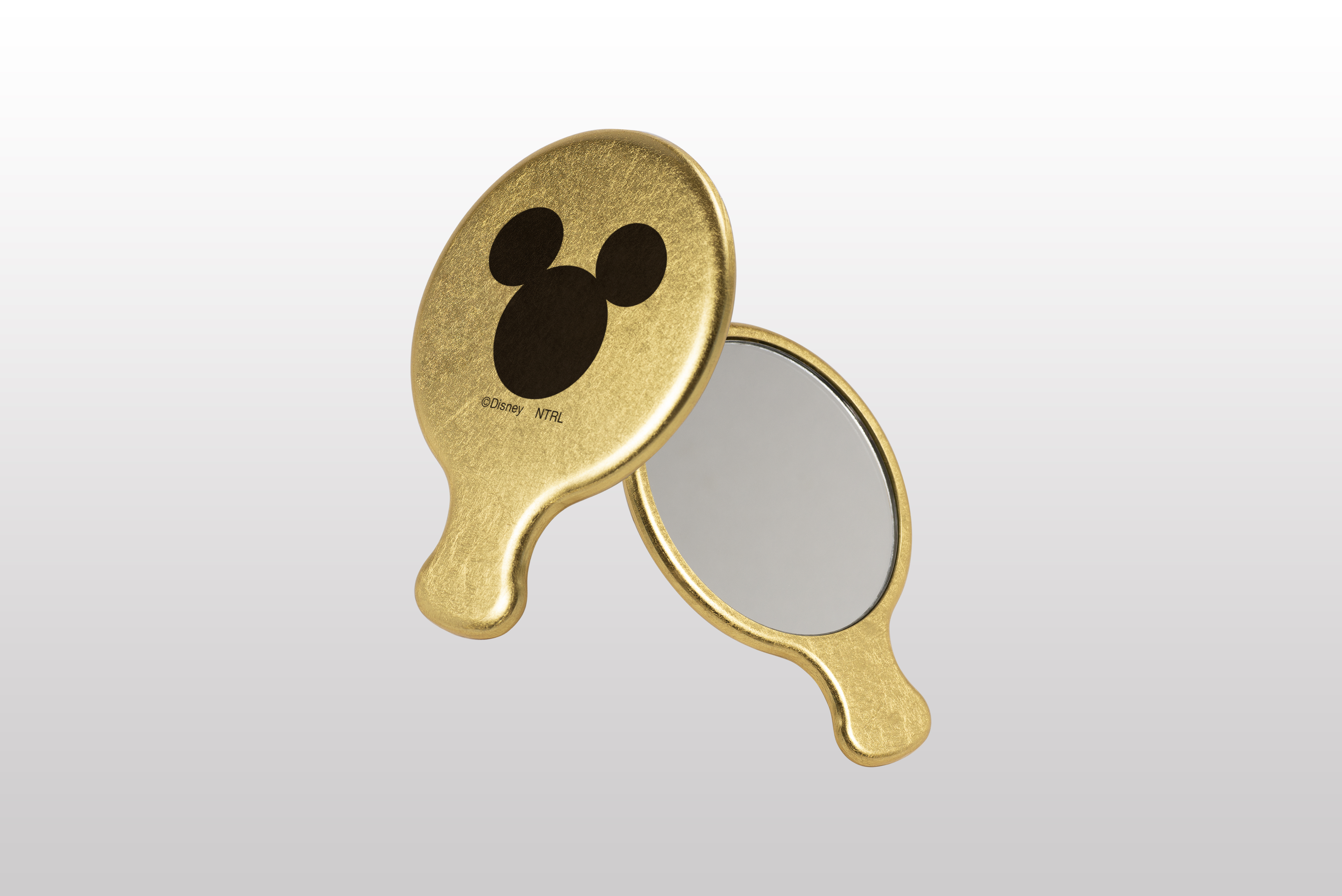 ミッキ−90周年デザイン金箔手鏡　3,780円